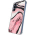 Pink Marble Ink Galaxy S24 Clear Case